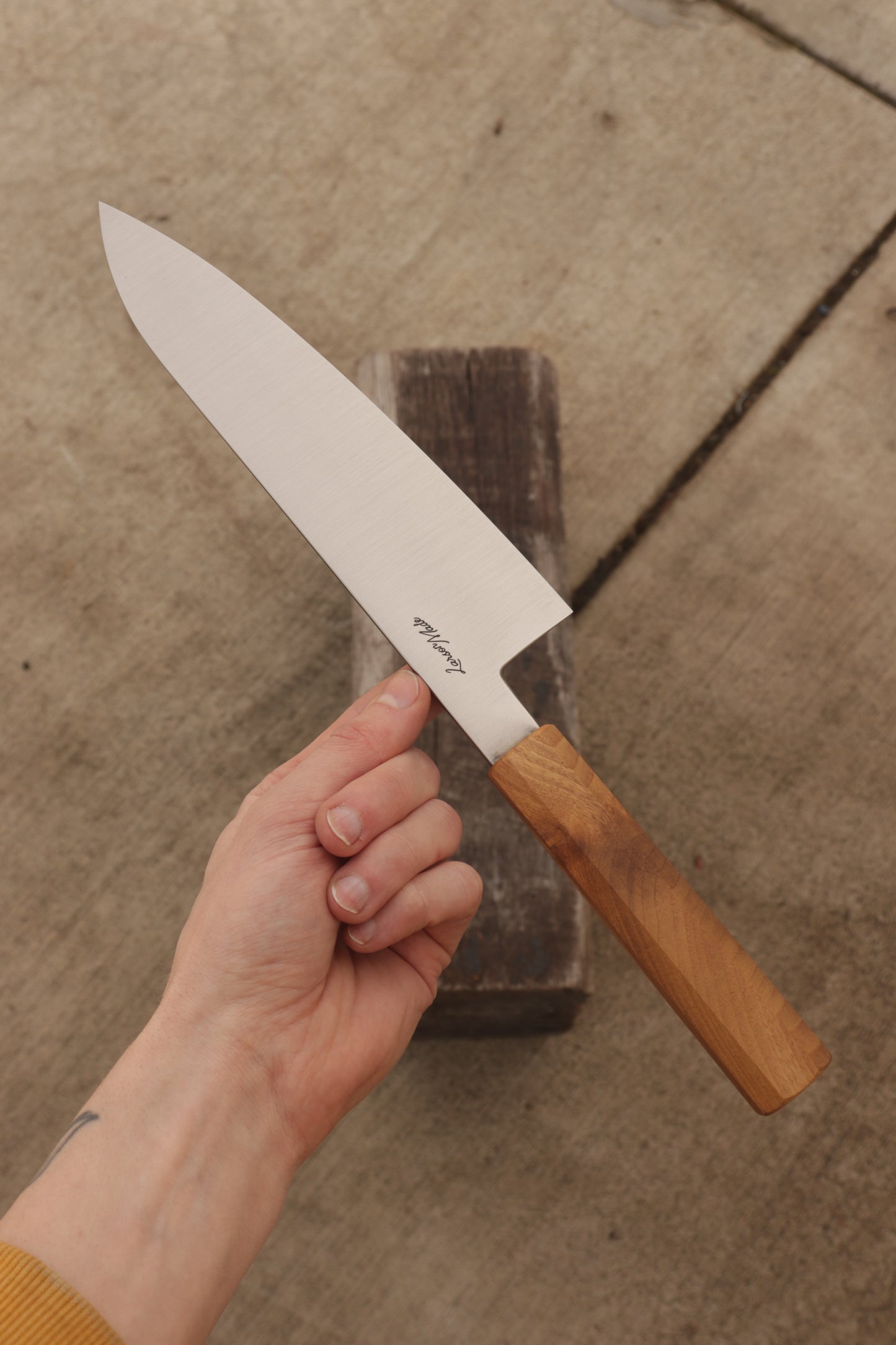 no.8 Gyuto Stainless