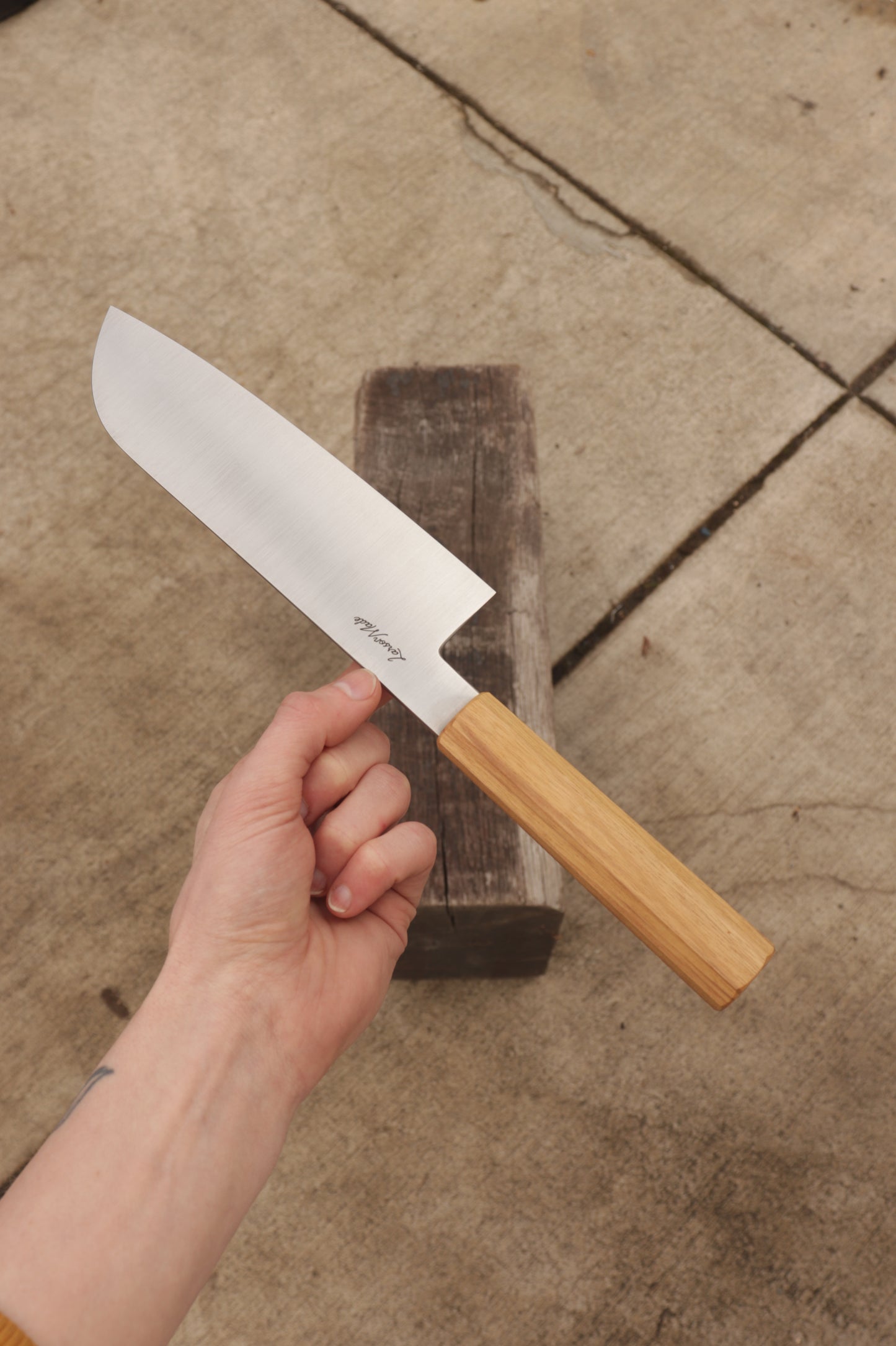 no.7 Santoku Stainless