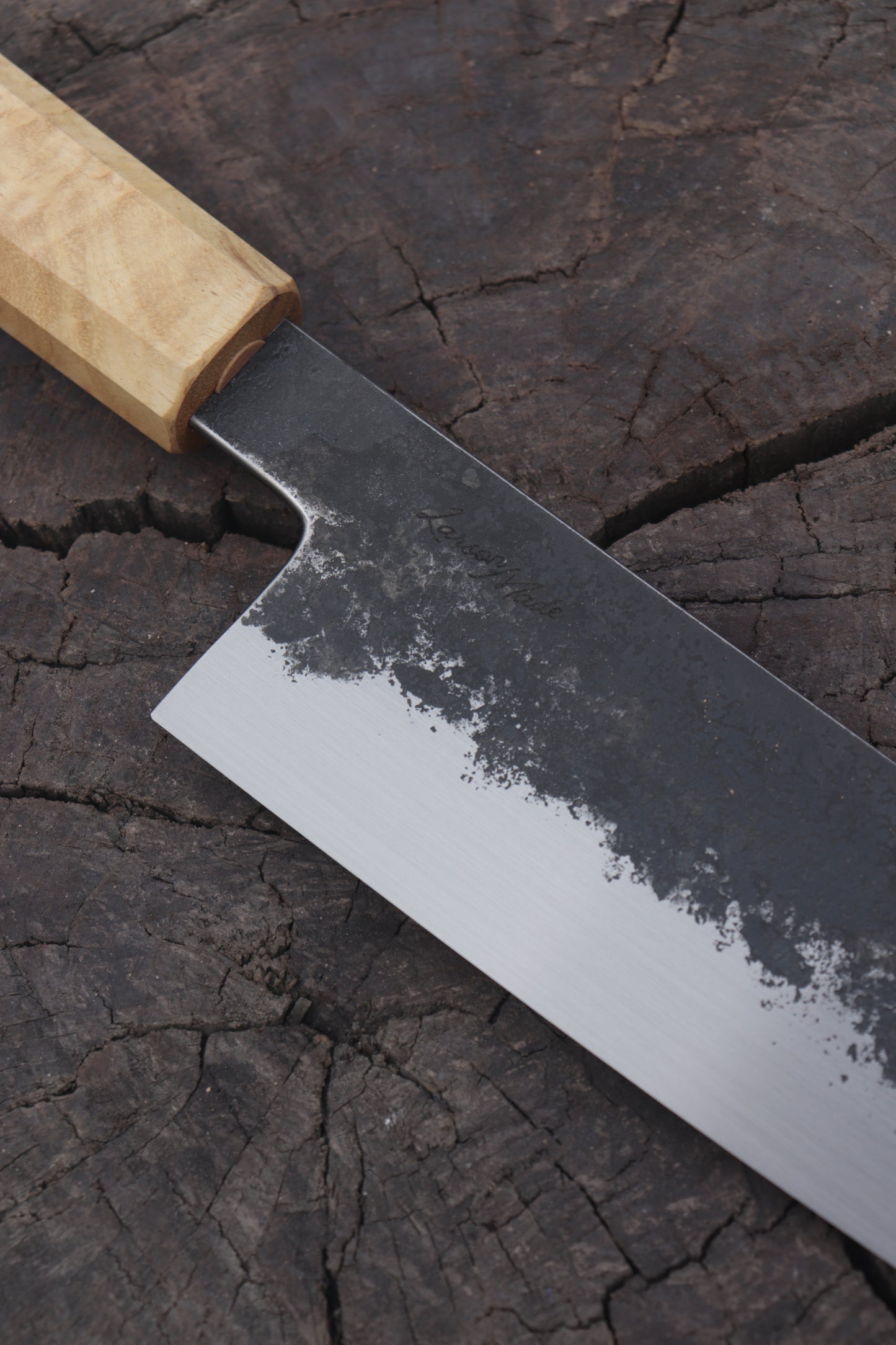 no.7 Santoku Carbon